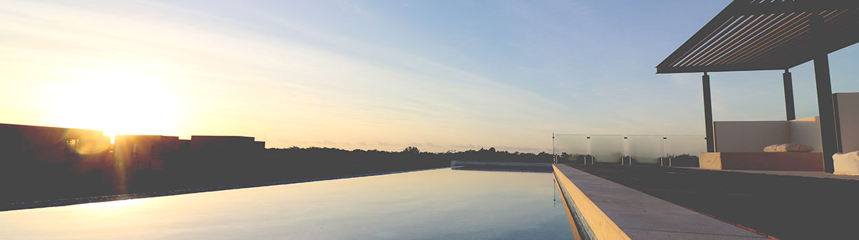 The Highline Tulum infinity pool