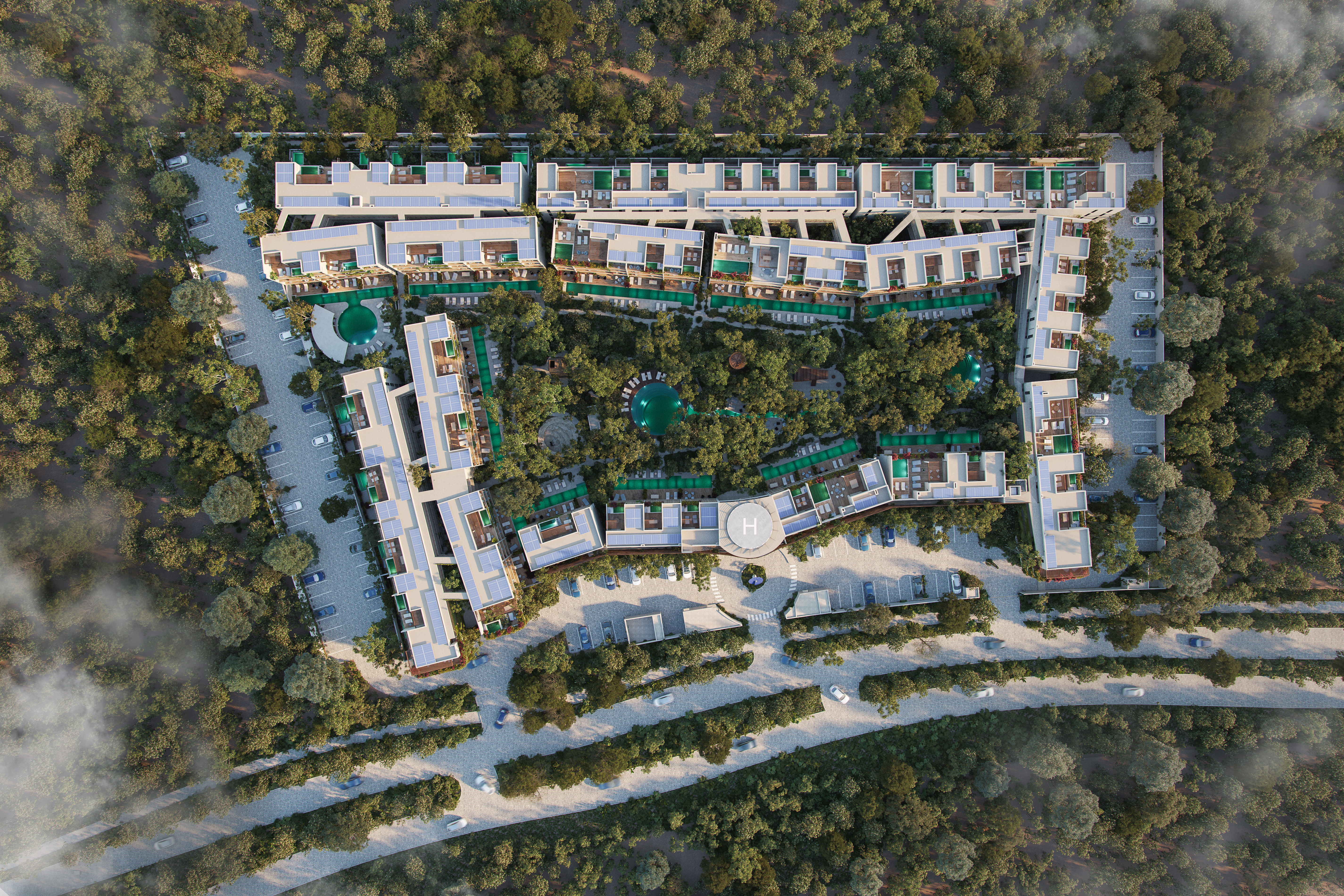 jungle and beach condos in tulum residences