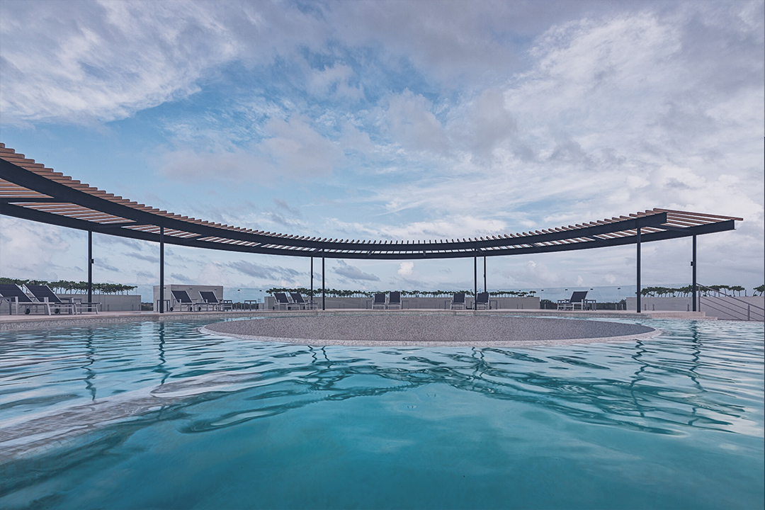 the panoramic tulum 360 infinity pool